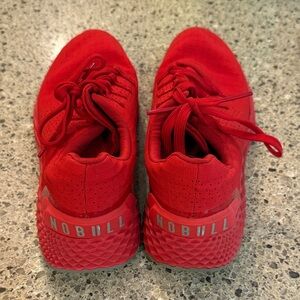 NOBULL Red running Sneakers M 6.5 W 8
